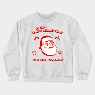 Jolly Santa Claus Crewneck Sweatshirt